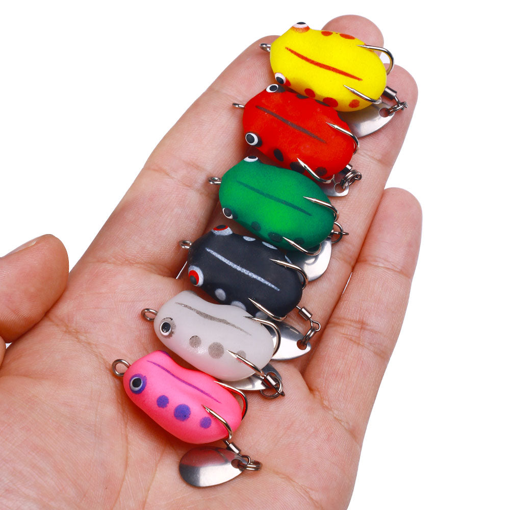 3.0G 3.4G 3.7G Topwater Mini Frog Lures