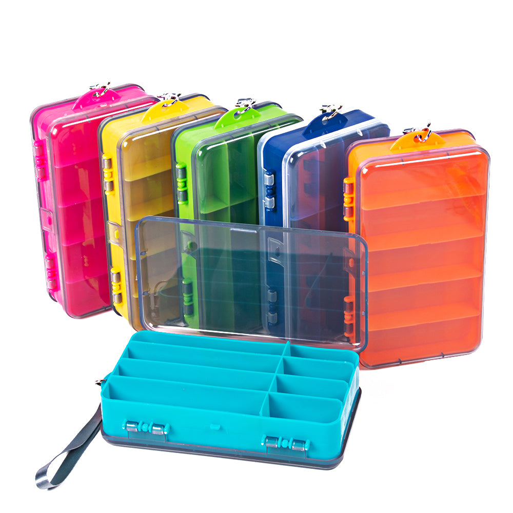 Double Side Fishing Tackle Box