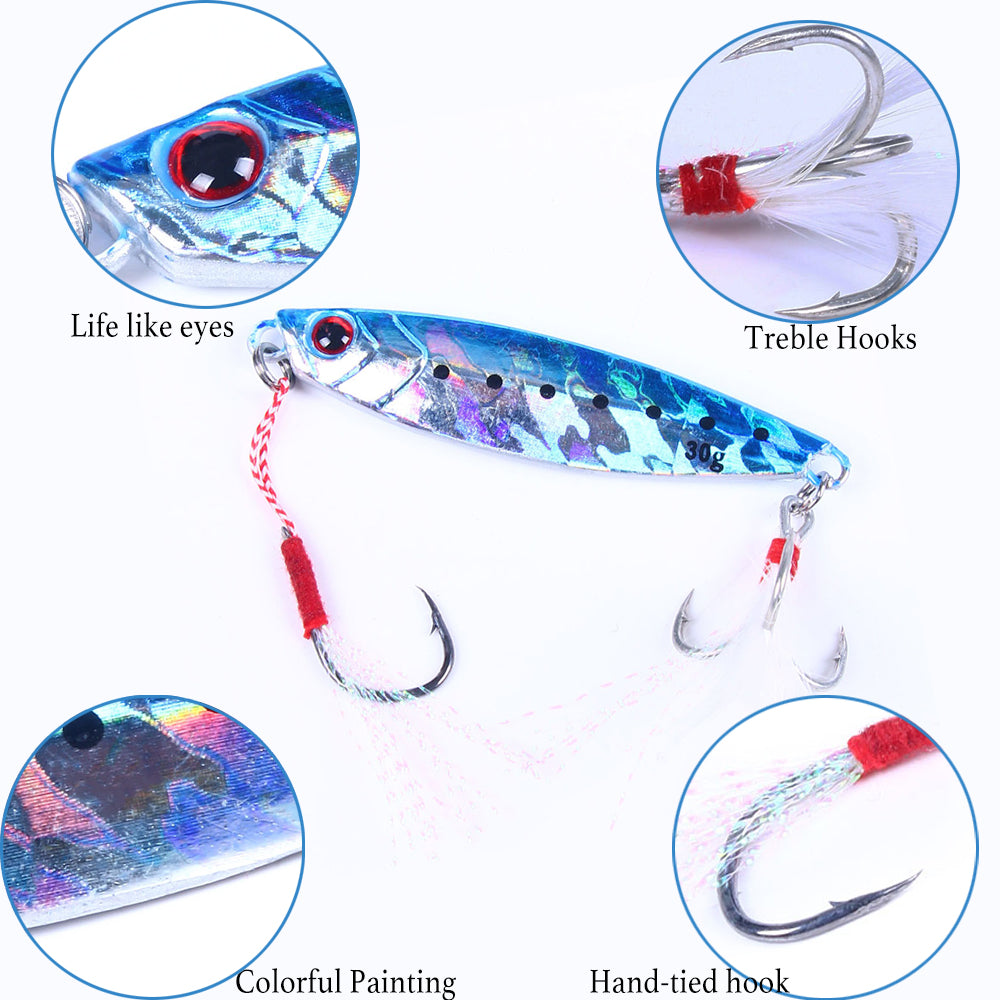 Metal Jig Spoon Lures