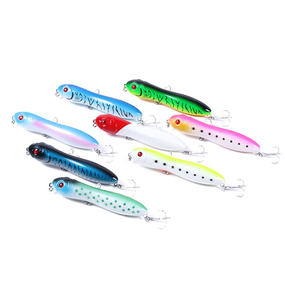 10CM 16G Topwater Popper Bait Pencil Lures