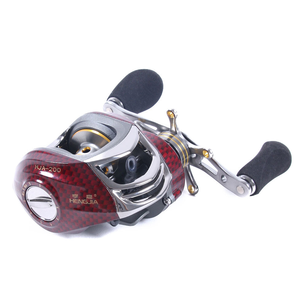 17+1BB 6.3:1 High Gear Ratio Baitcasting Reel HJA200