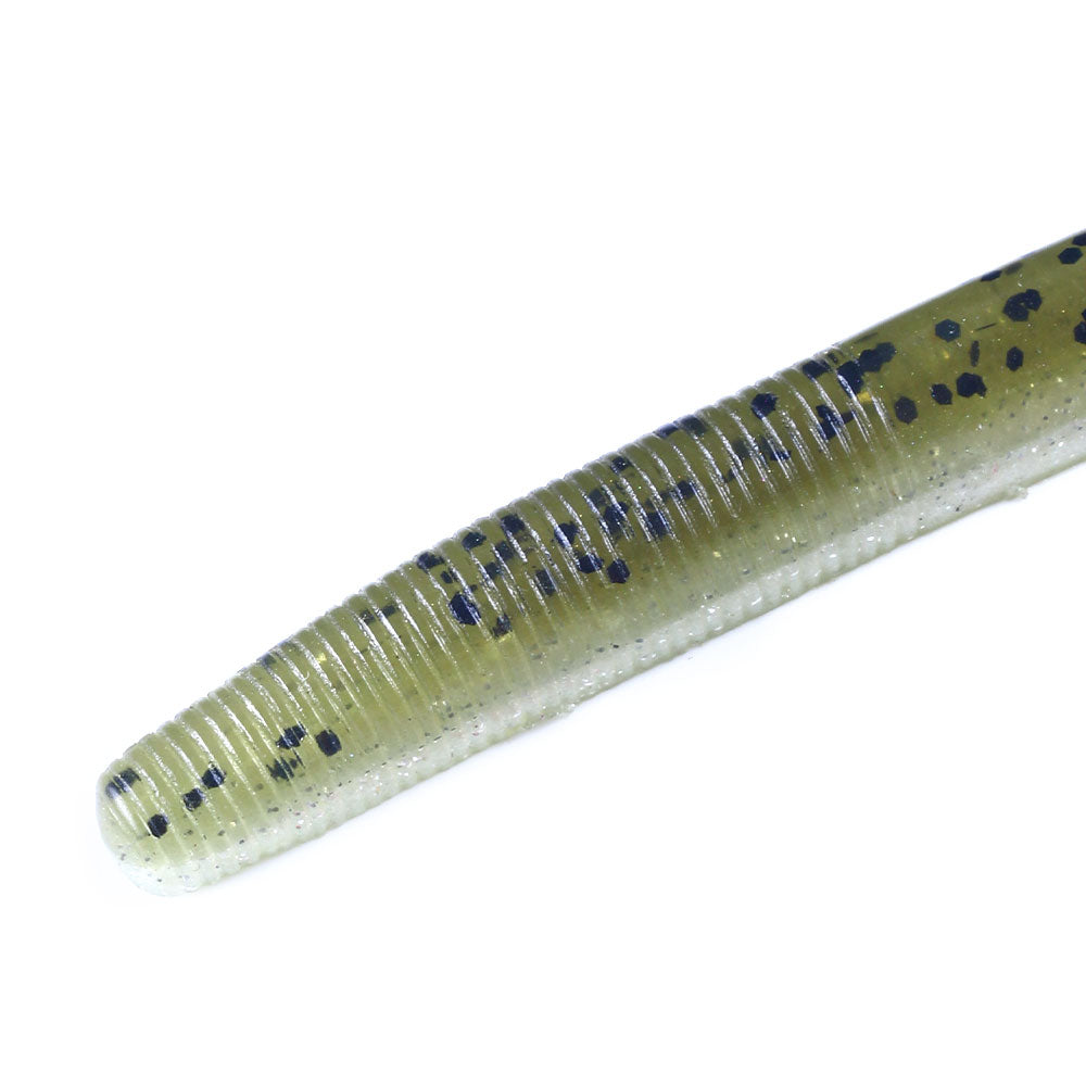 Soft Worm Plastic Lures Kit Bass Fishing
