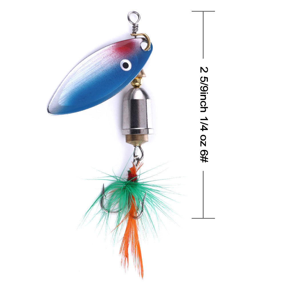 Spinnerbait Hard Metal Spinner Lure Kit