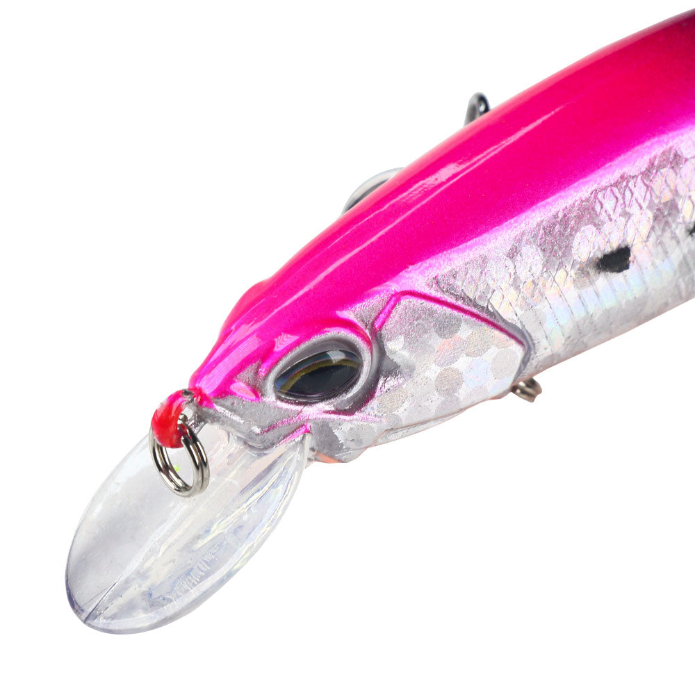 4.72'' 0.52oz Minnow Lure with 3 Hooks