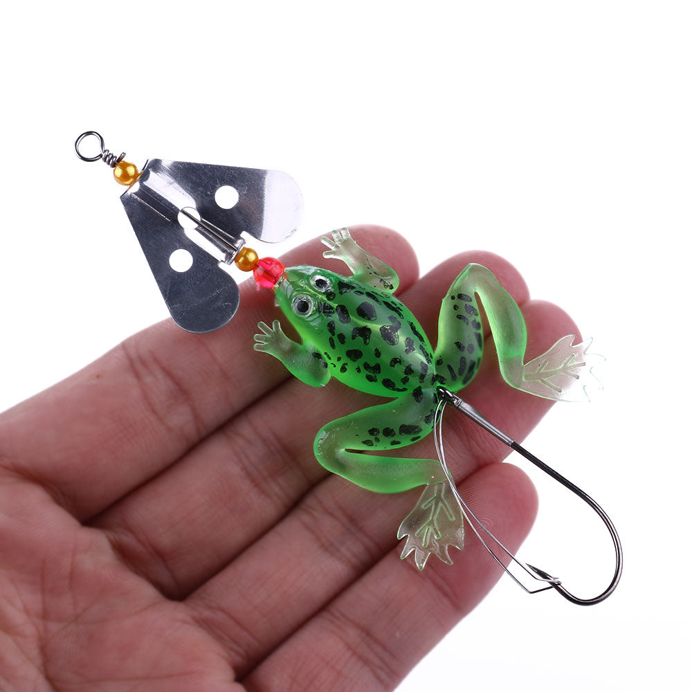 4 1/2in 2/9oz Frog Soft Spinner
