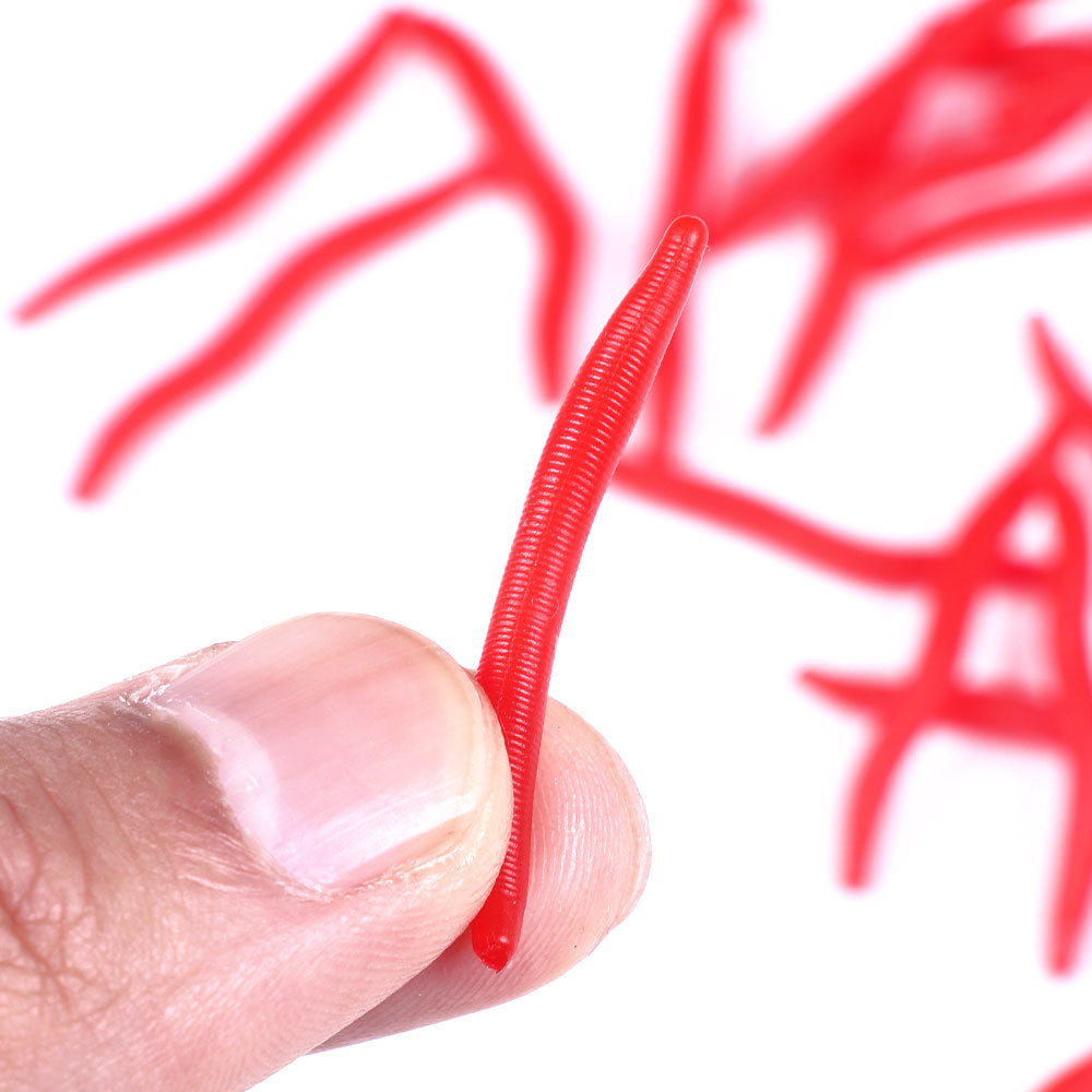Soft Lure Earthworm Bait 50pcs/lot