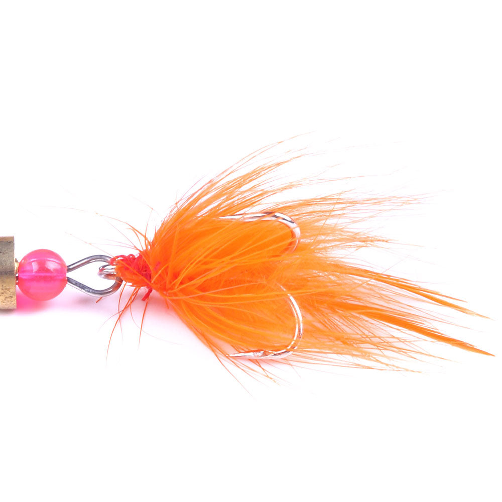 0.21oz Spinner Lure with Feather Hook