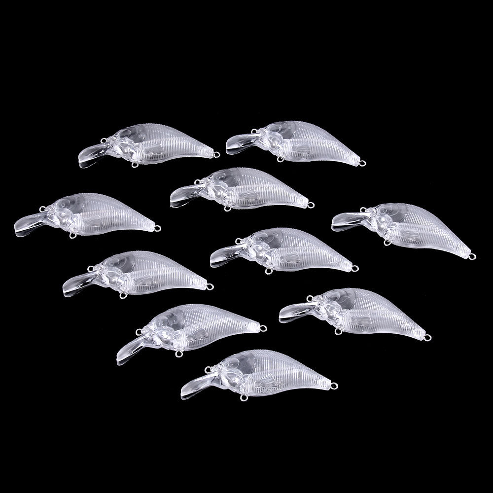 3 inch 4/11 oz Unpainted Crankbait Blank Bodies