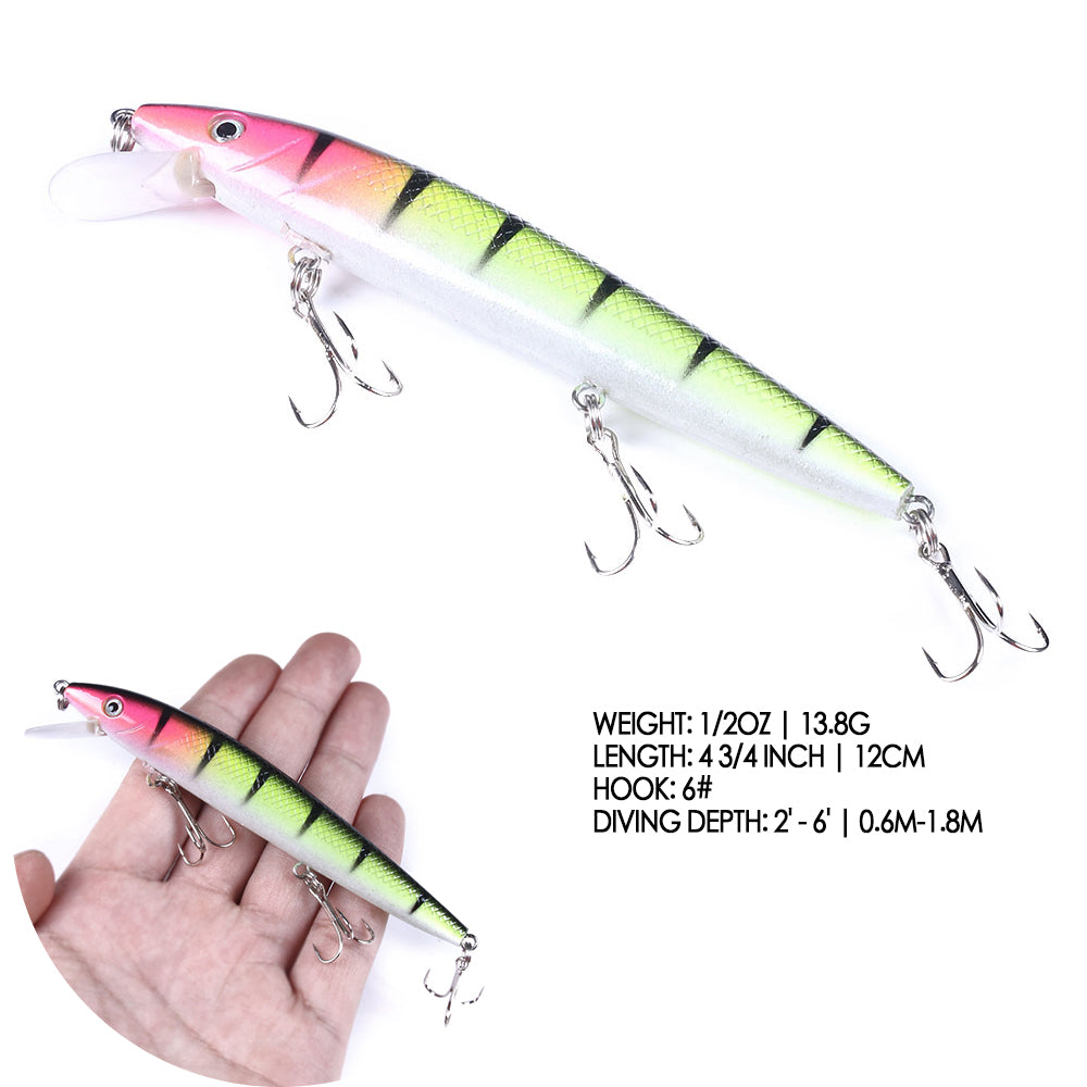 4 3/4in 1/2oz Minnow Lure