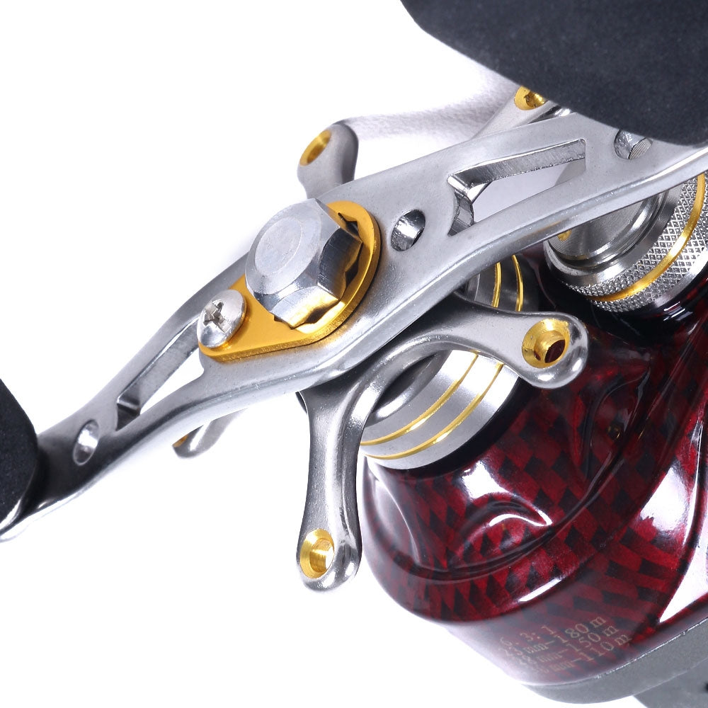 17+1BB 6.3:1 High Gear Ratio Baitcasting Reel HJA200