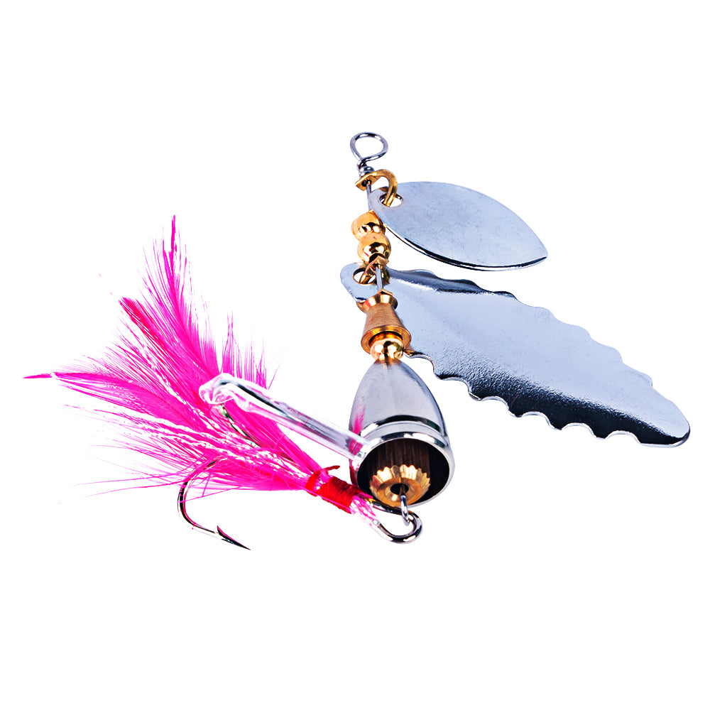 3.34inch 0.42oz Rotate Spinnerbait Fishing Lure