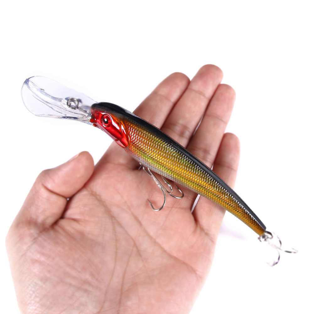 6 1/2in 1 3/76oz Long Lip Minnow Lure