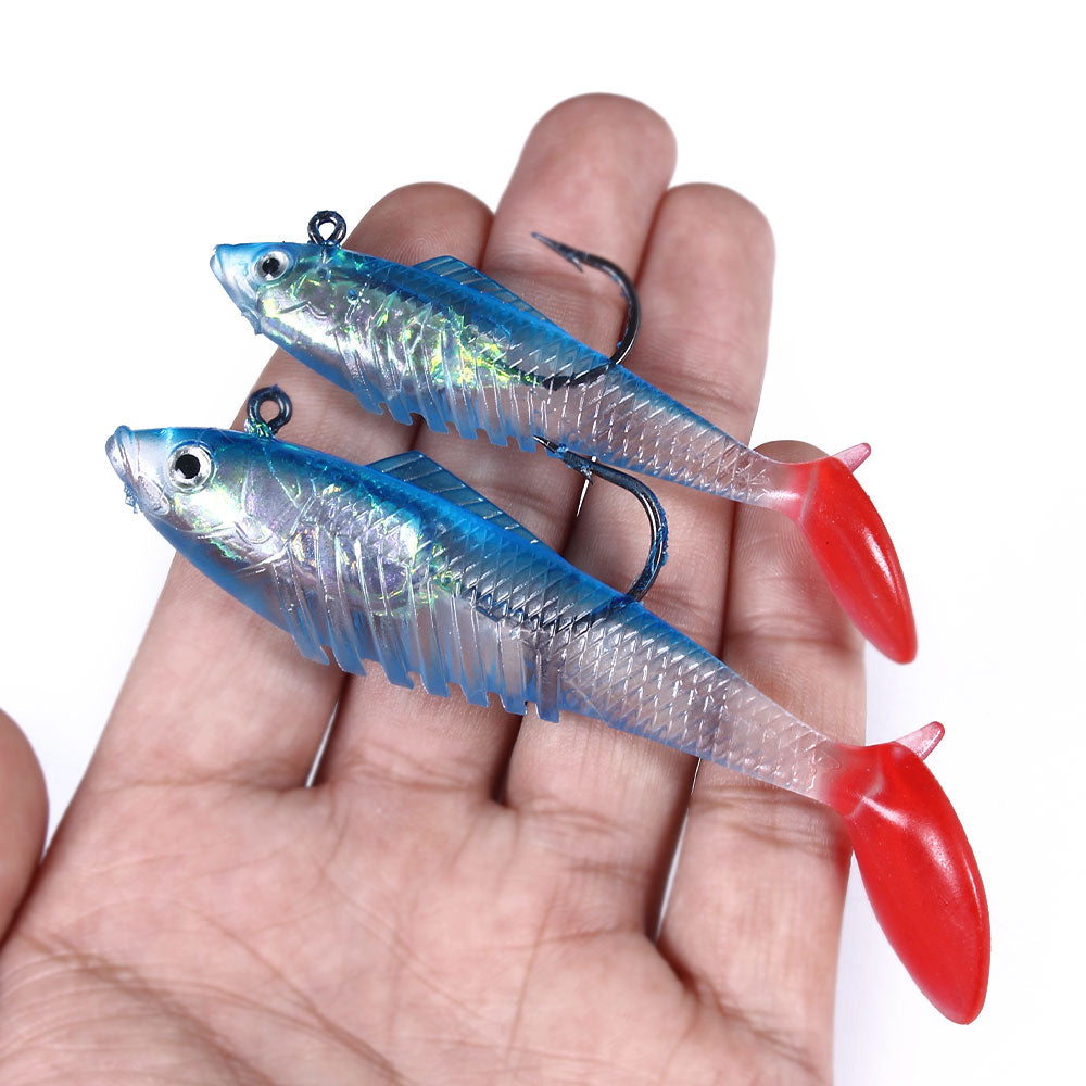 10CM 19.8G Pre-rig Soft Bait