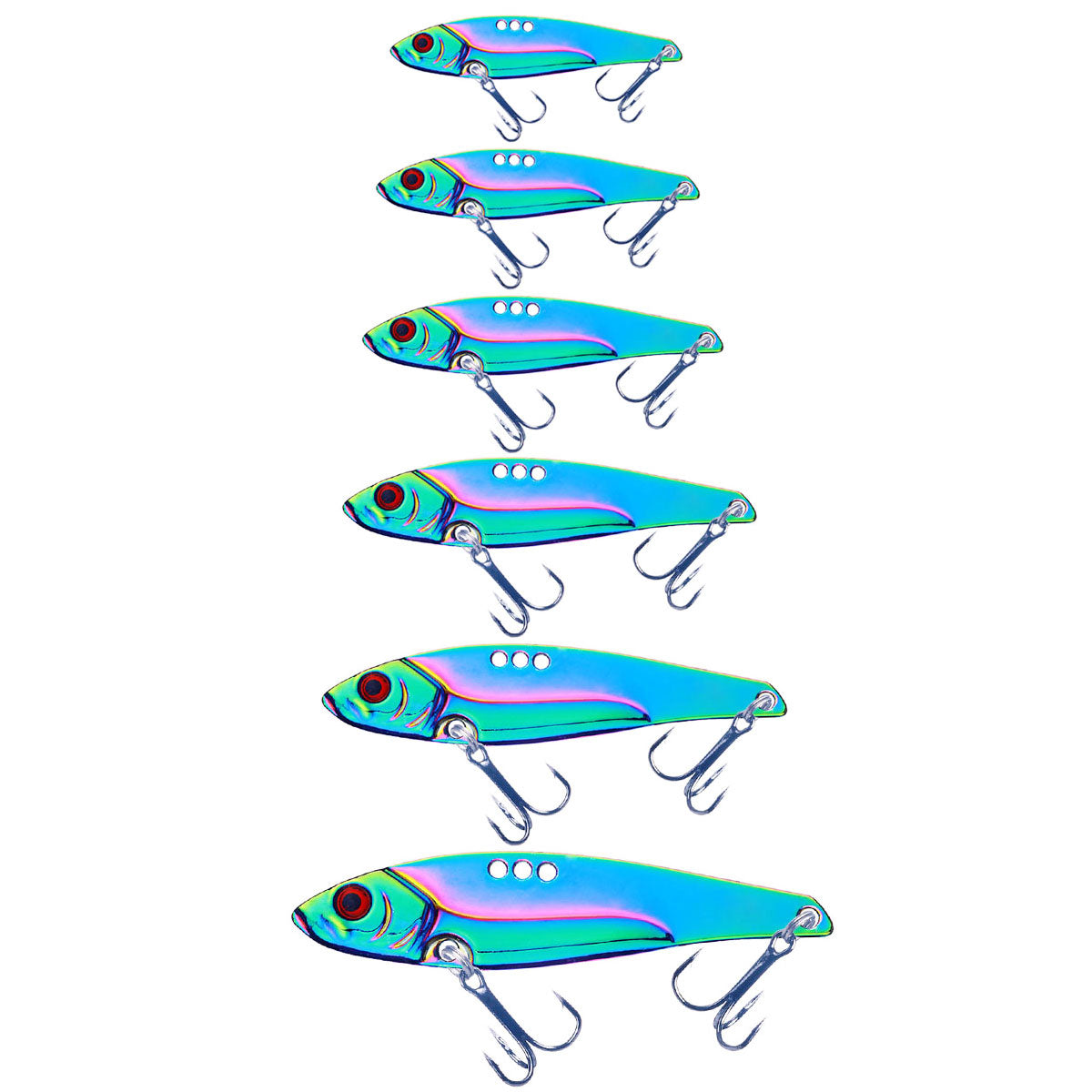 3G 5G 7G 10G 15G 20G VIB Metal Baits