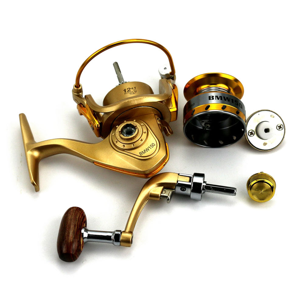 12+1 BB 5.5:1 Gear Ratio Baitcasting Reel BMW150