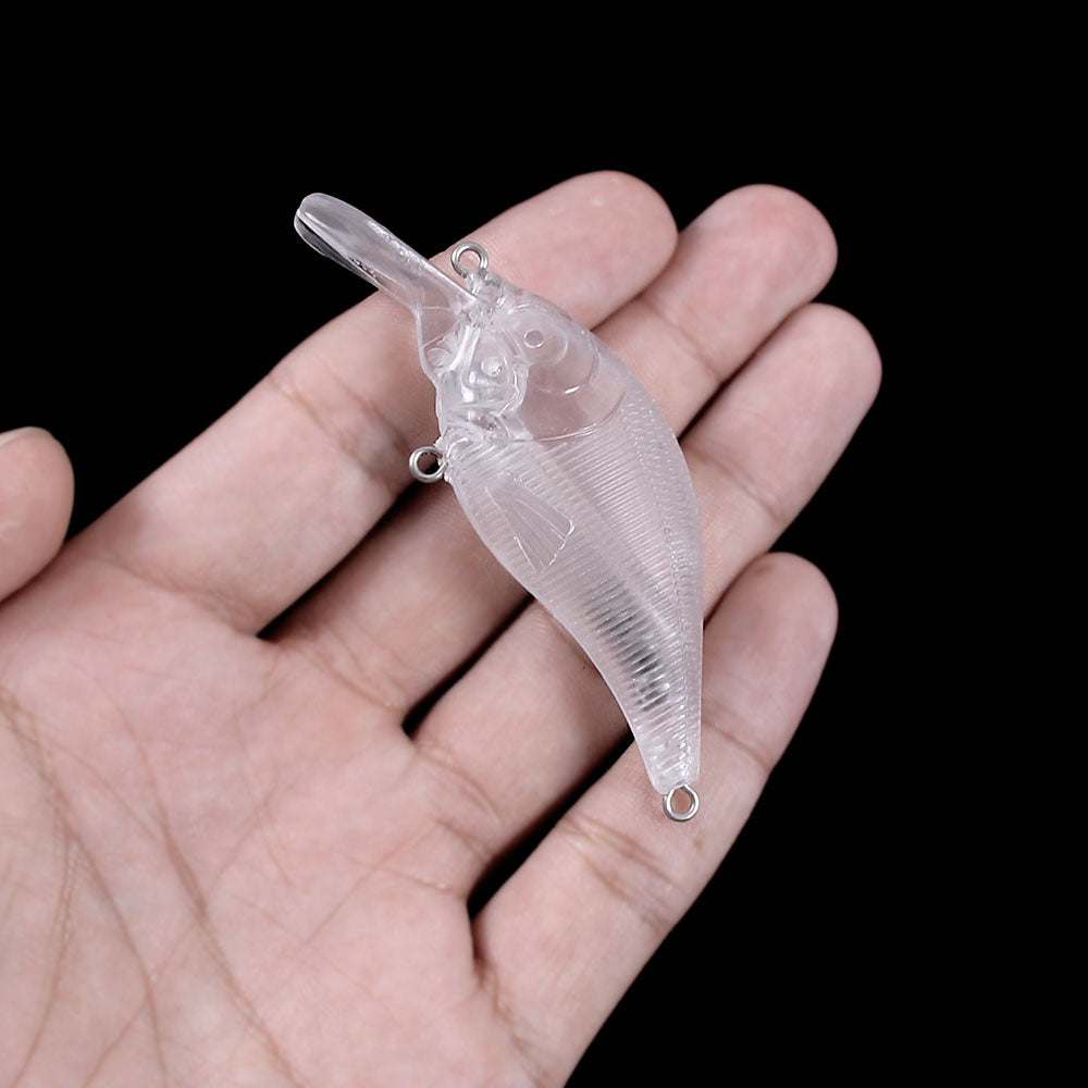 3 inch 4/11 oz Unpainted Crankbait Blank Bodies