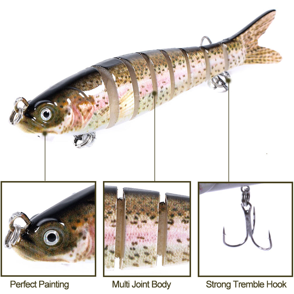 4in 2/5oz Jointed Minnow Lure