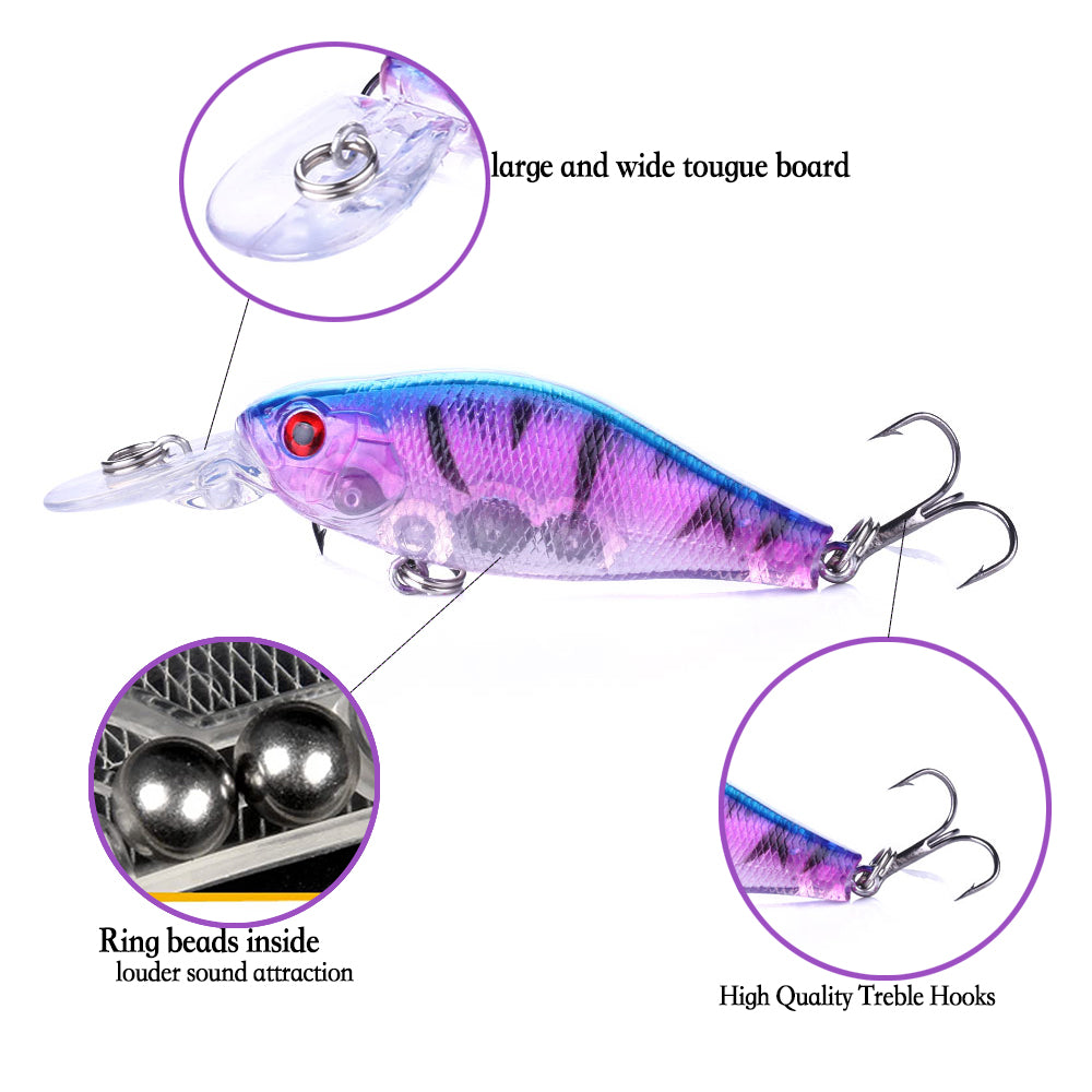 2 3/4in 9/28oz Crankbaits Lures