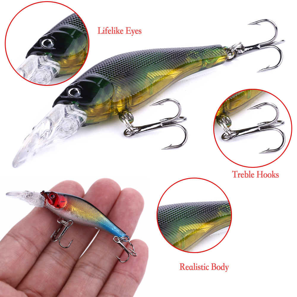 2 1/2in 1/7oz Minnow Lure Bait
