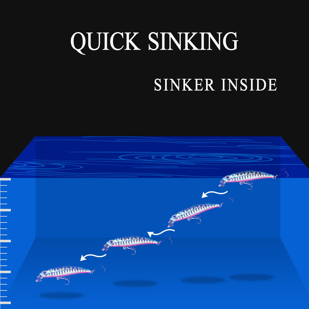 Laser Saltwater Minnow Lure Baits