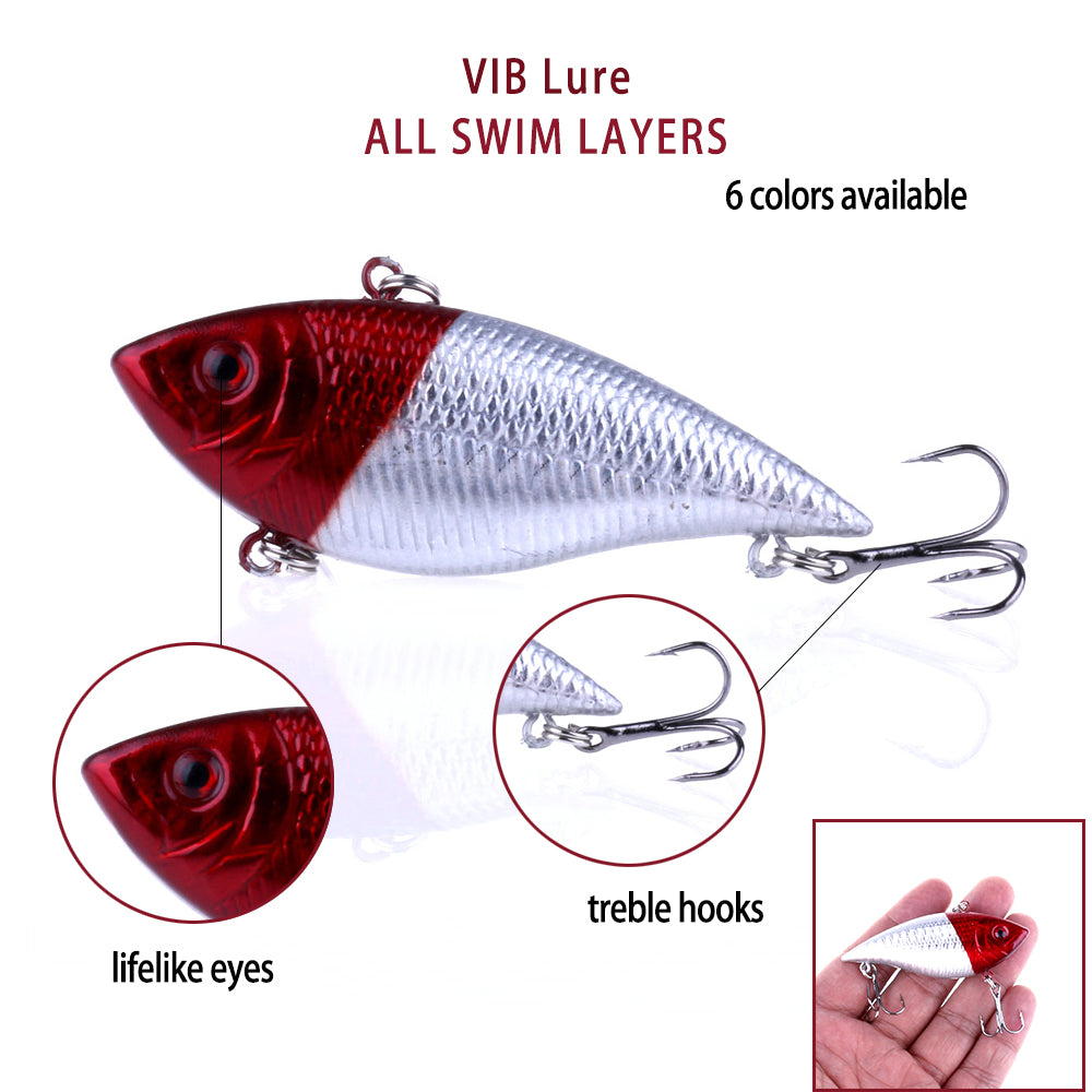 2 3/4in 2/5oz VIB Lures