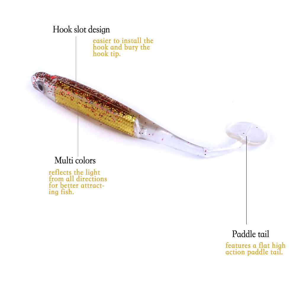 4 1/3in 1 4/5oz Soft Lure Baits