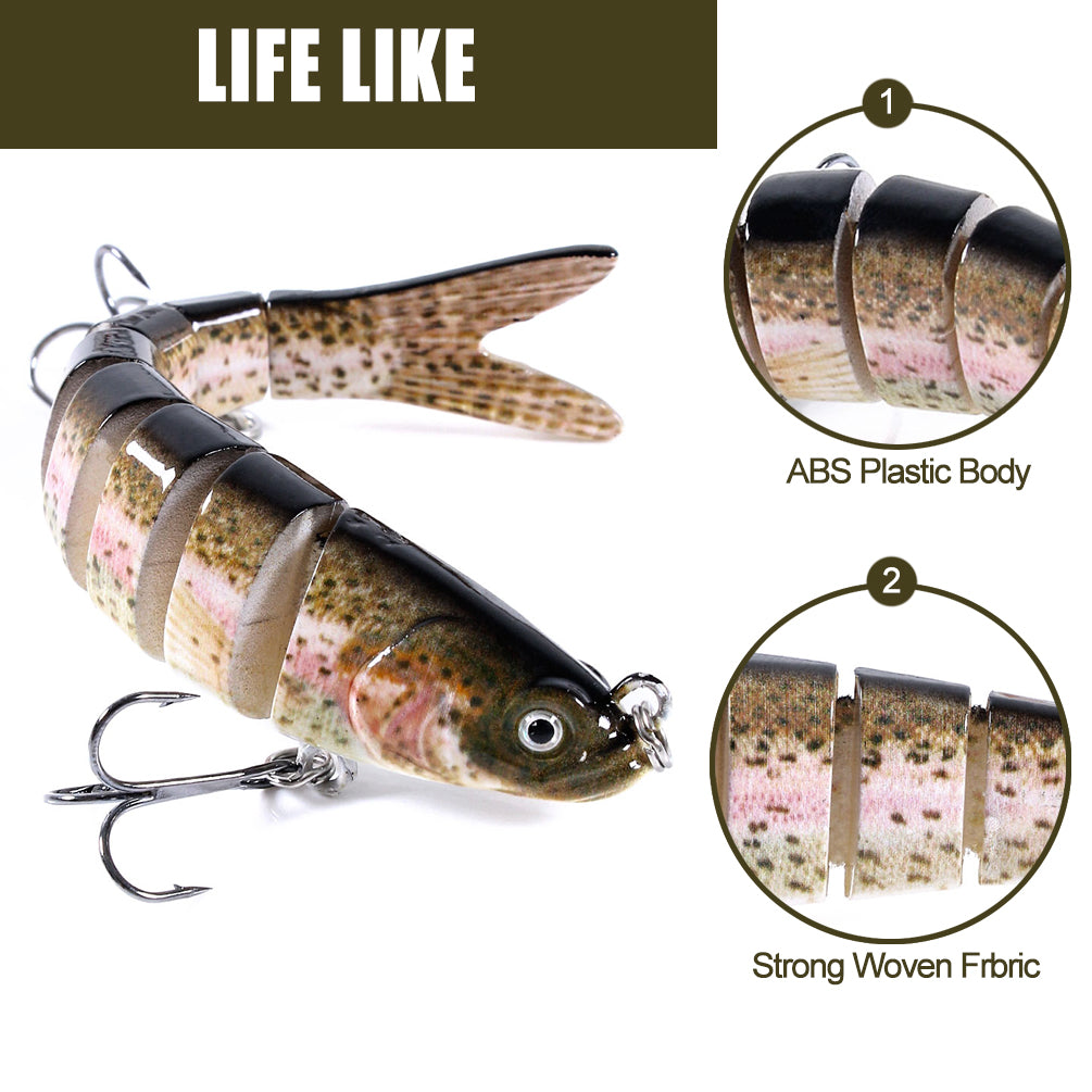 4in 2/5oz Jointed Minnow Lure