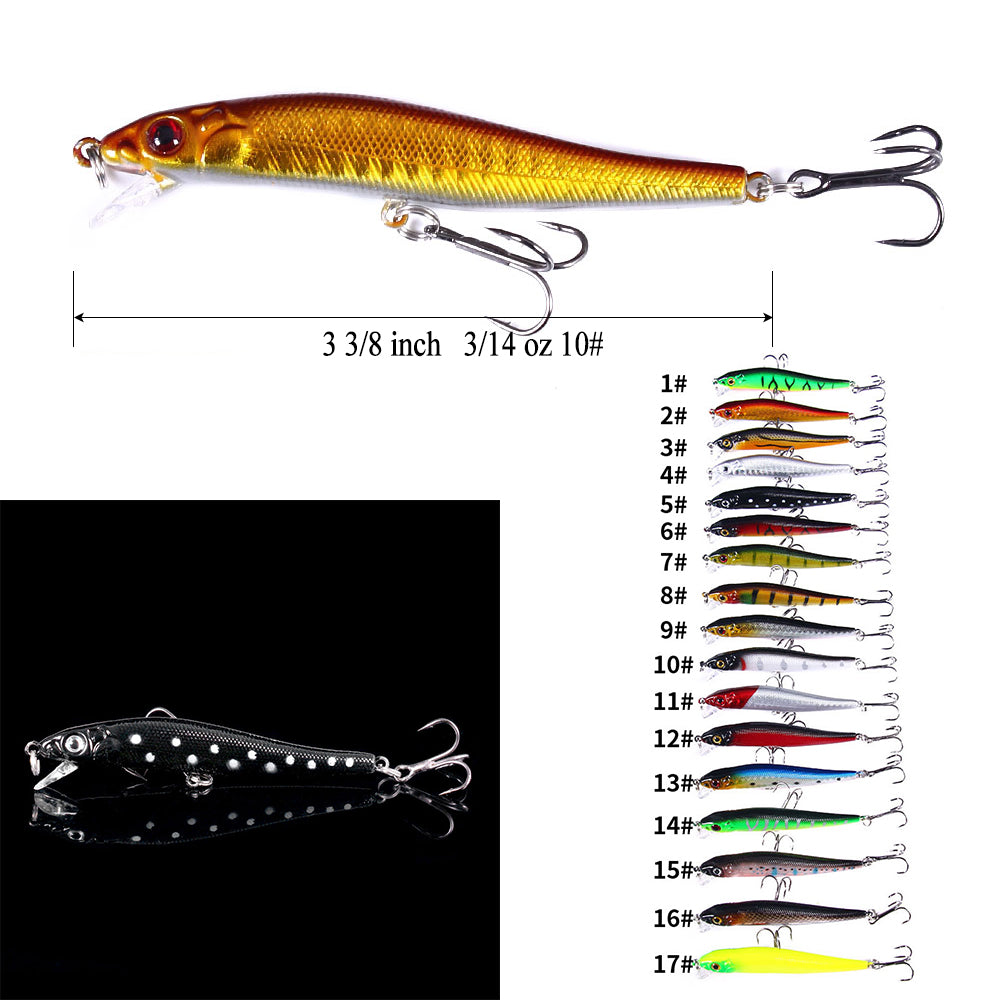 Minnow Lure Sets For Bass Fishing
