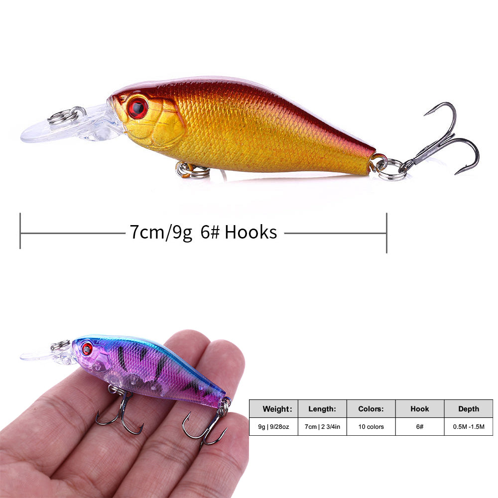 2 3/4in 9/28oz Crankbaits Lures