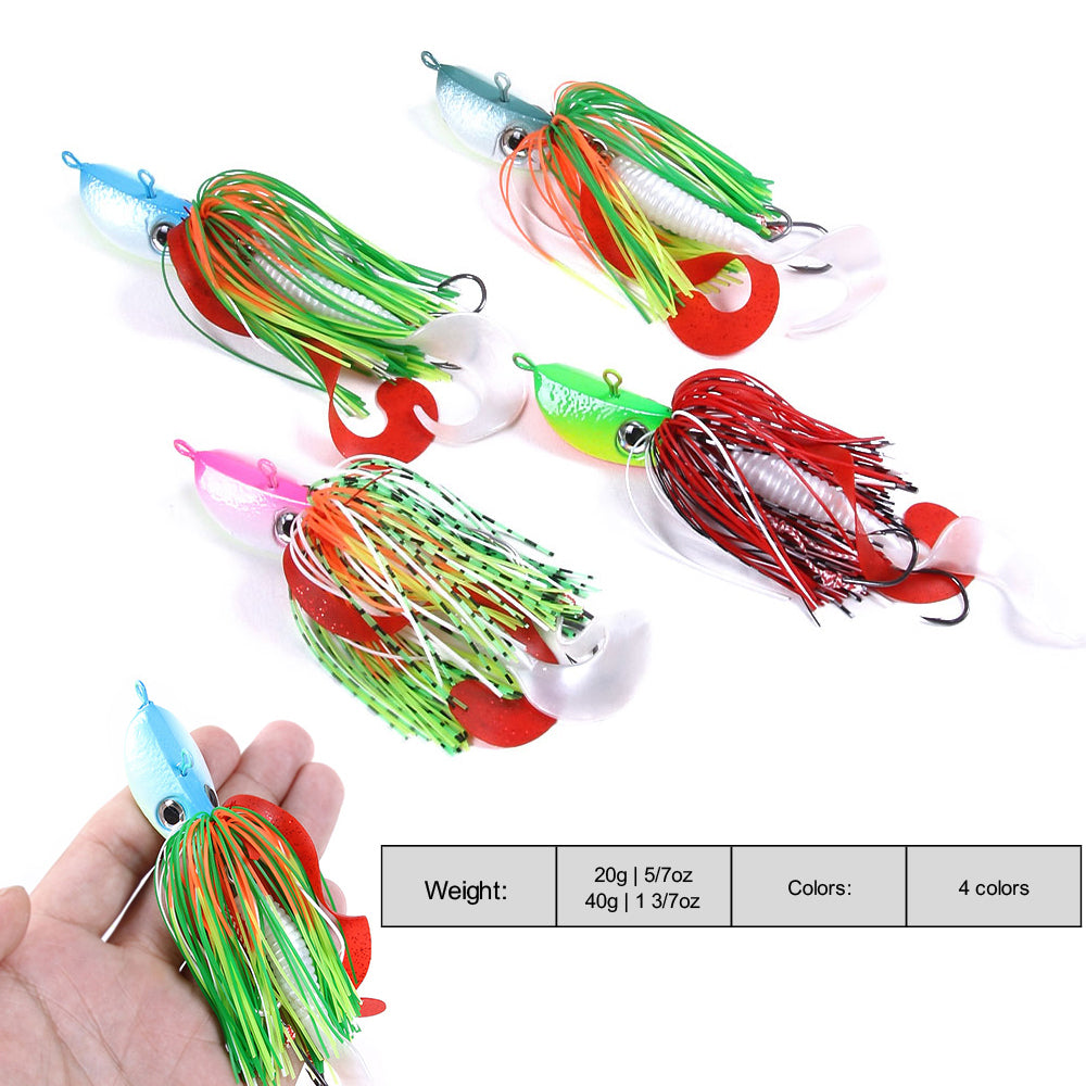 5/7oz Lead Head Jig Hooks Soft Lures