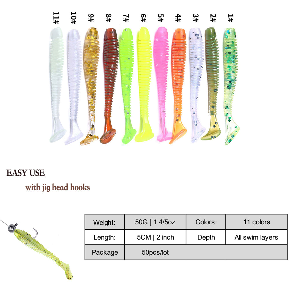 Worms Soft Lure