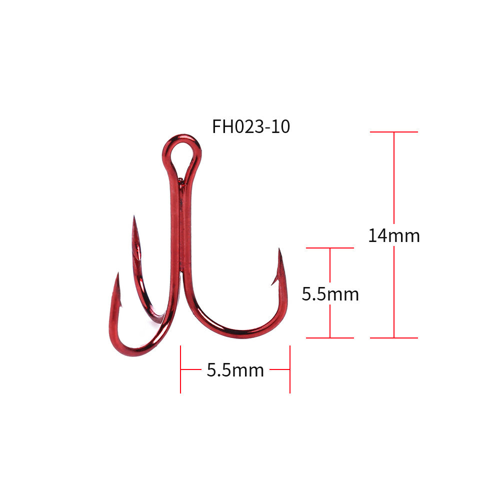 Treble Hooks Kits High Carbon Steel Hooks