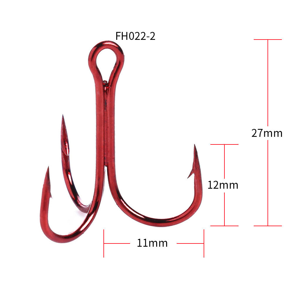 Treble Hooks Kits High Carbon Steel Hooks