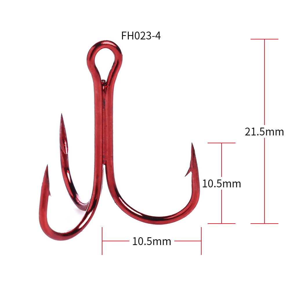 Treble Hooks Kits High Carbon Steel Hooks