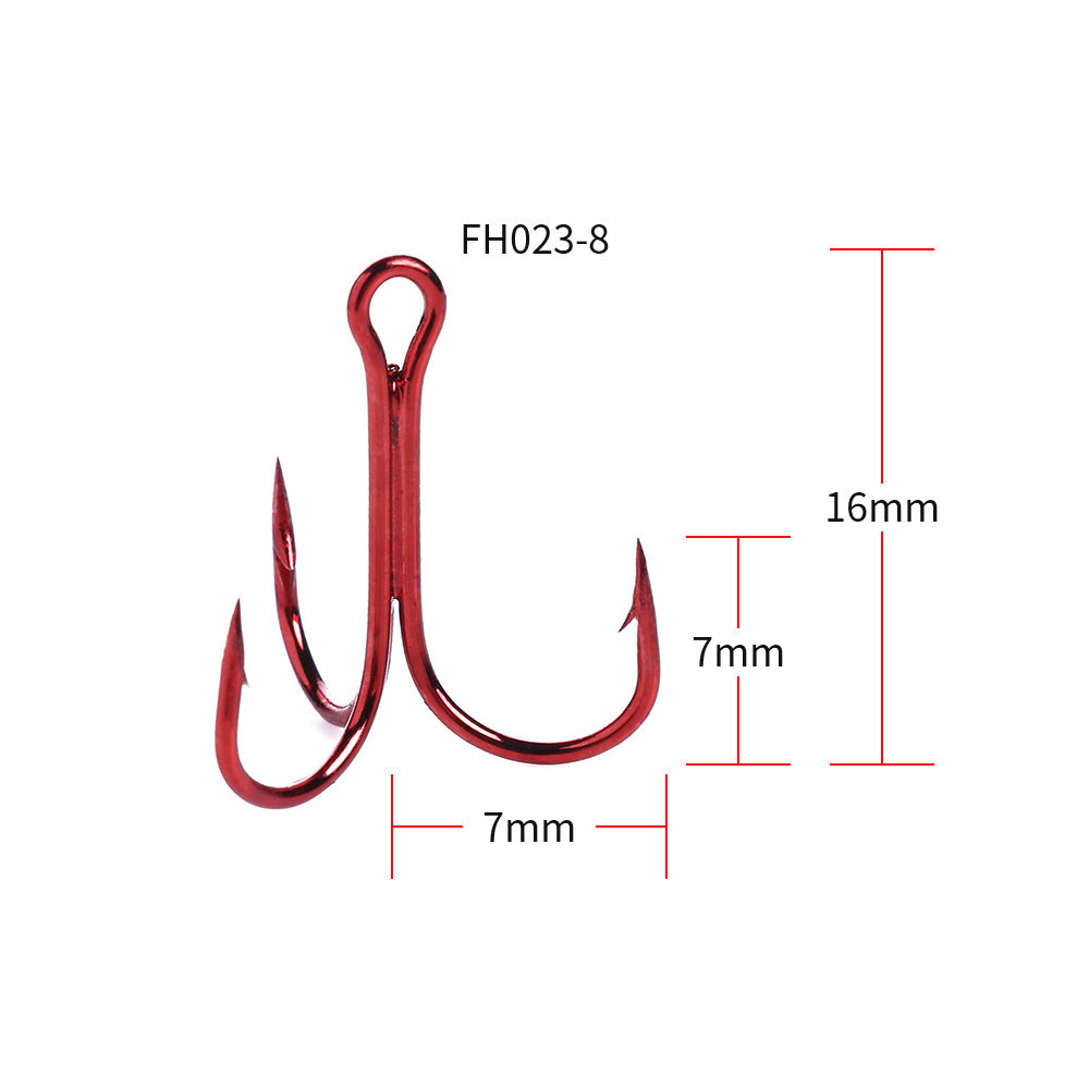 Treble Hooks Kits High Carbon Steel Hooks