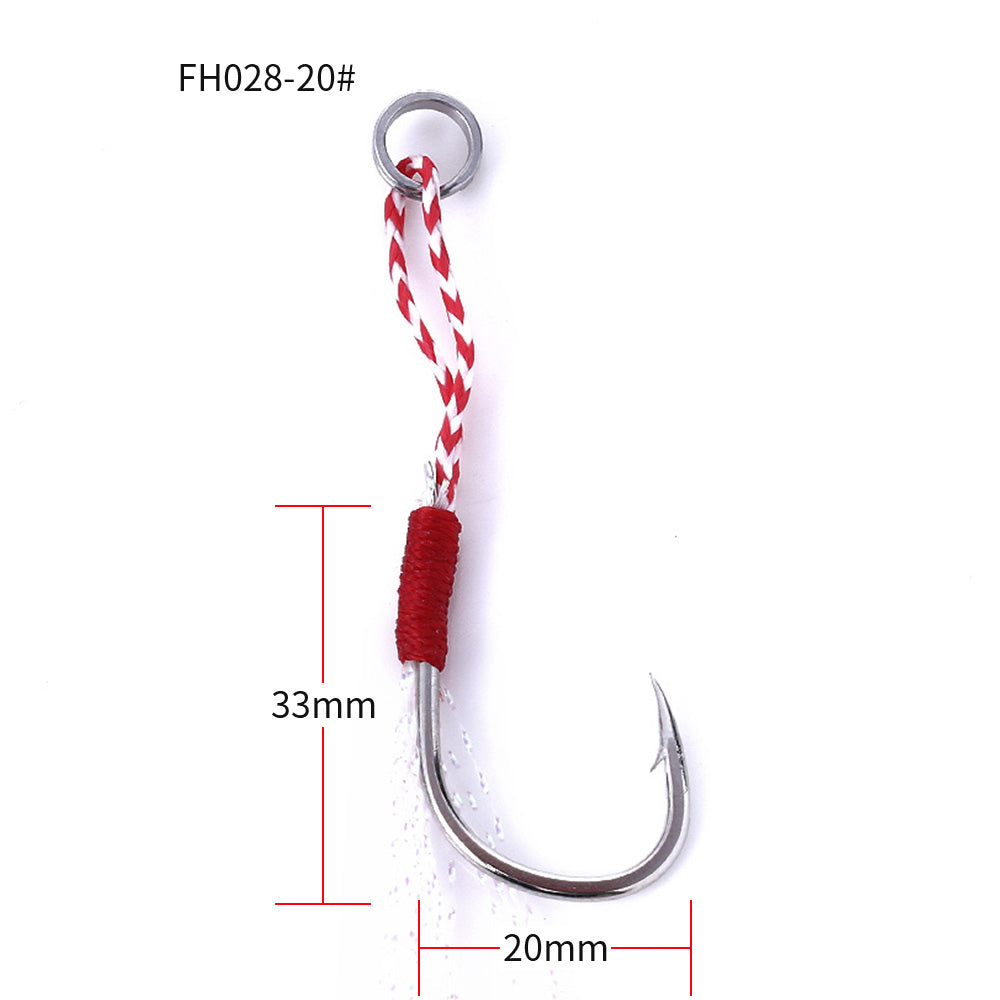 Fishing Assist Hooks Slow Fast Jigs