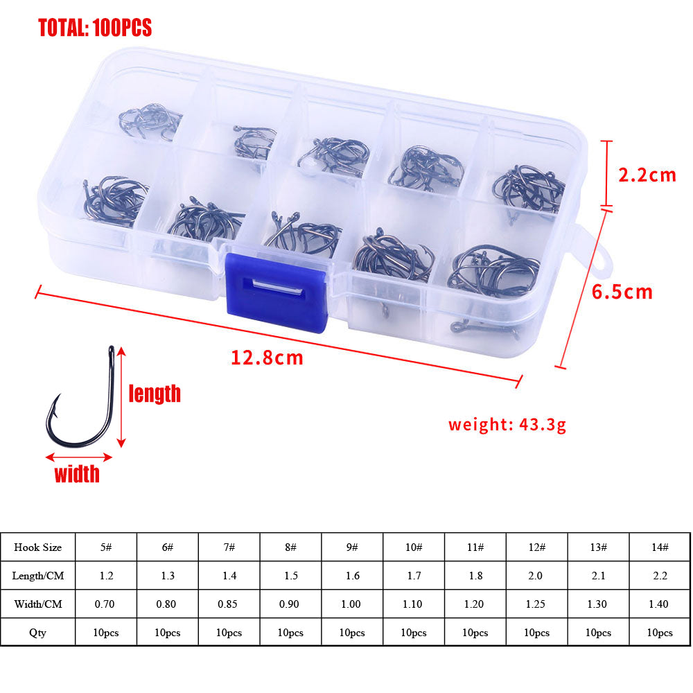 Split Shot Hooks Fishing Hooks