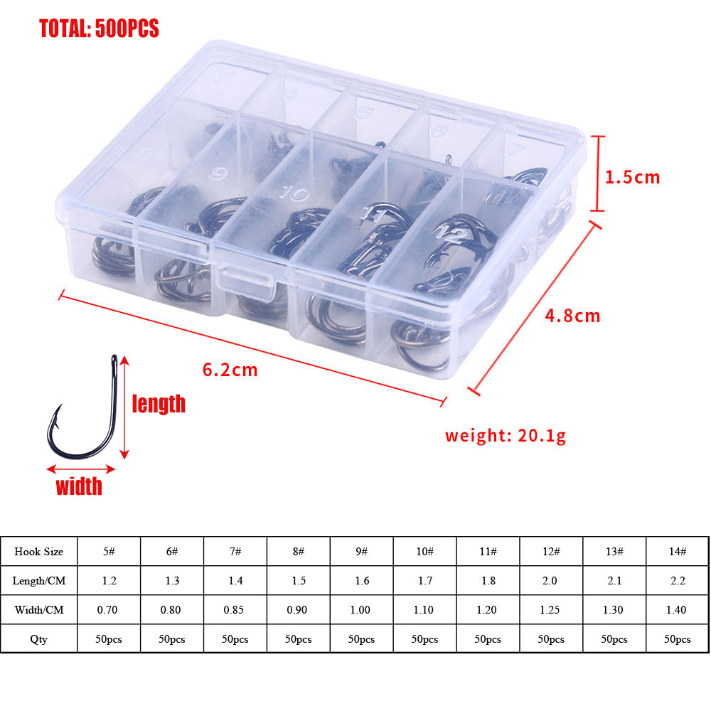 Split Shot Hooks Fishing Hooks