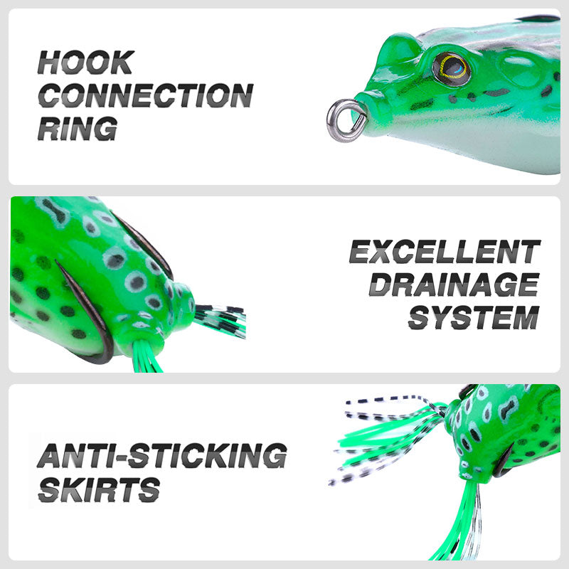 2 1/6in 4/9oz Frogs Lures