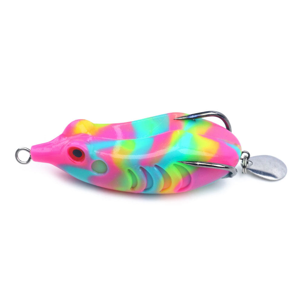 Frog Lure with Spinner Tail