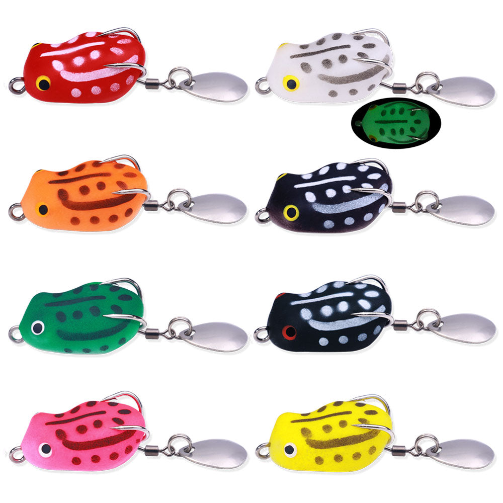 3.0G 3.4G 3.7G Topwater Mini Frog Lures