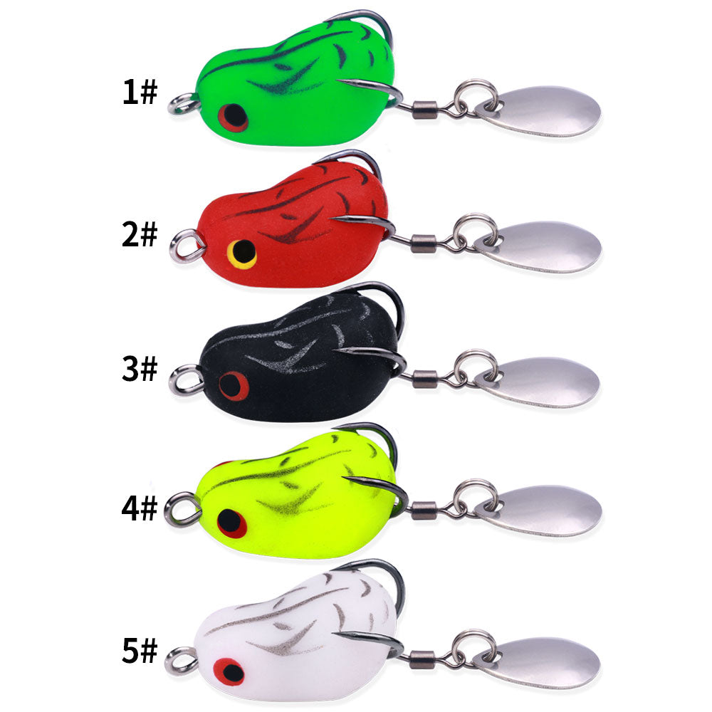 3.0G 3.4G 3.7G Topwater Mini Frog Lures