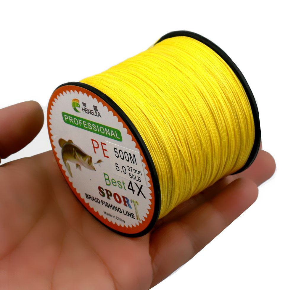 500M Braided Fishing Line Multiple Colors