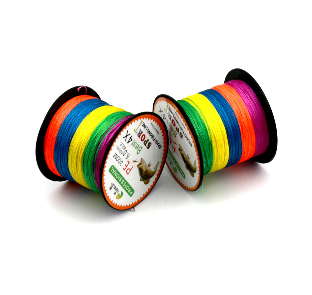 PE-4-weaves-braided-utral-strong-300M-5-colors-fishing-lines-HENGJIA