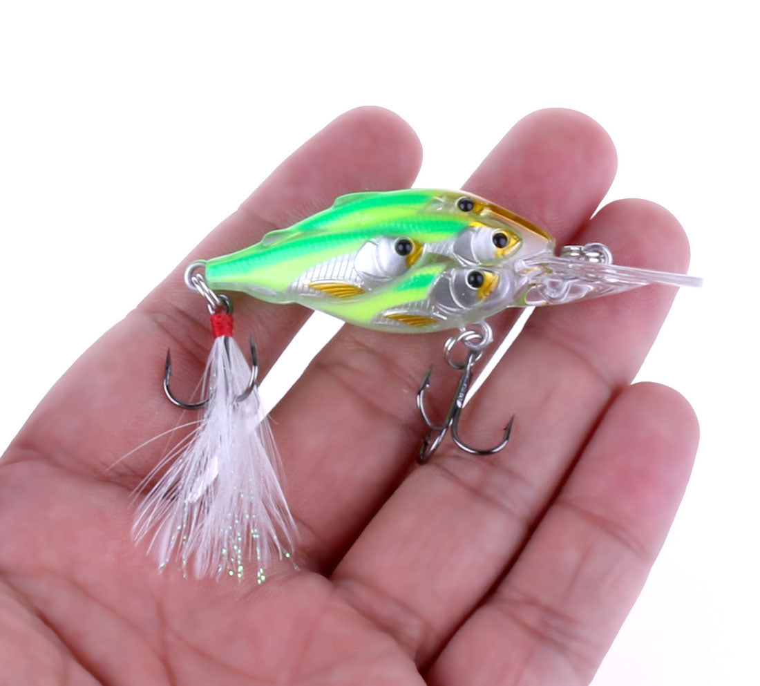 5pcs-8-dimensions-Fish-Group-Crankbait-Swimbait-Fishing-Lure-HENGJIA