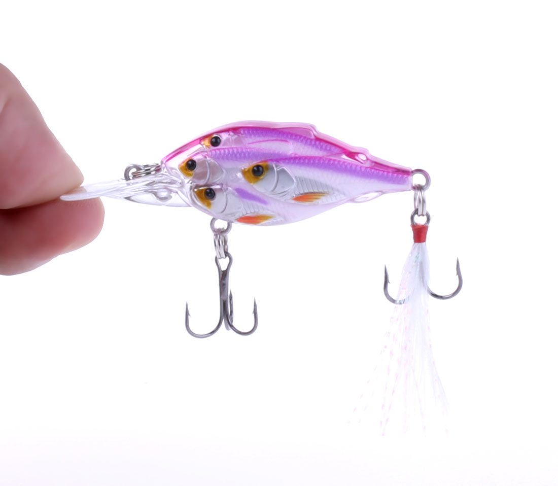 5pcs-8-dimensions-Fish-Group-Crankbait-Swimbait-Fishing-Lure-HENGJIA