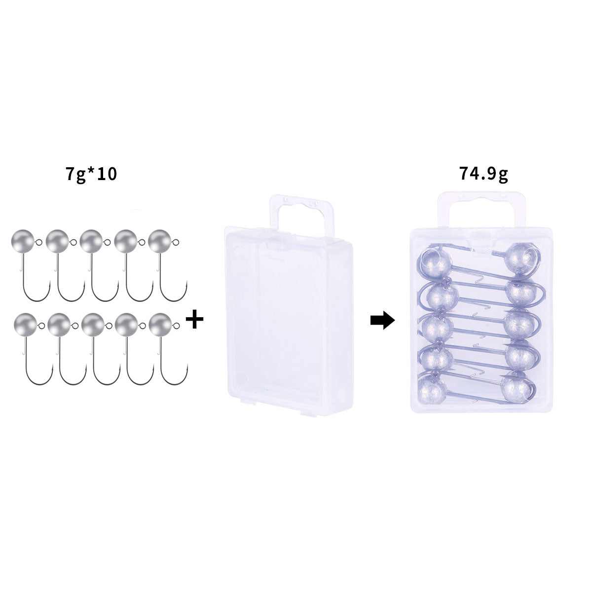 Round Heads Jig Hooks