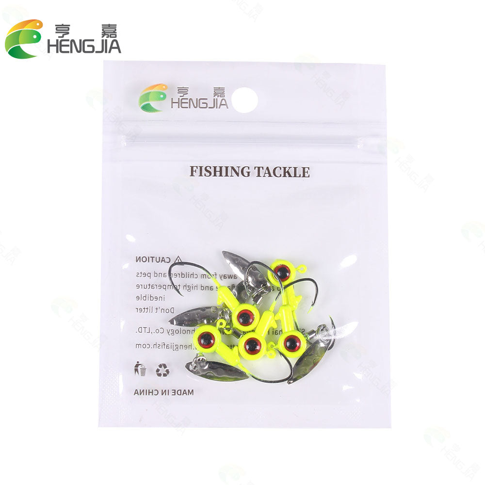 1 1/6in 5/8oz Jig Head Hooks 5pcs