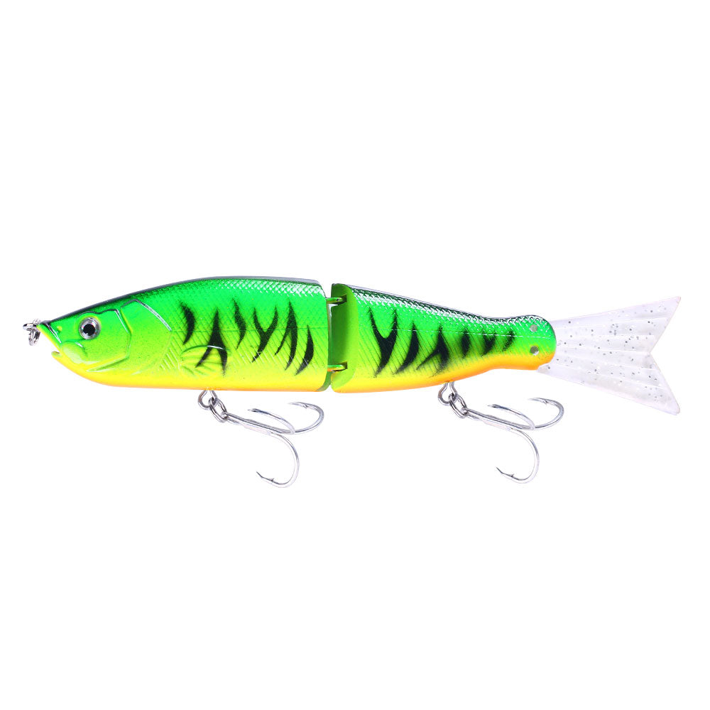 22cm 53g Blank Lizard Fishing Lures Floating Unpainted Multi Jointed  Swimbait Clear Body Bass Bait Fishing Tackle
