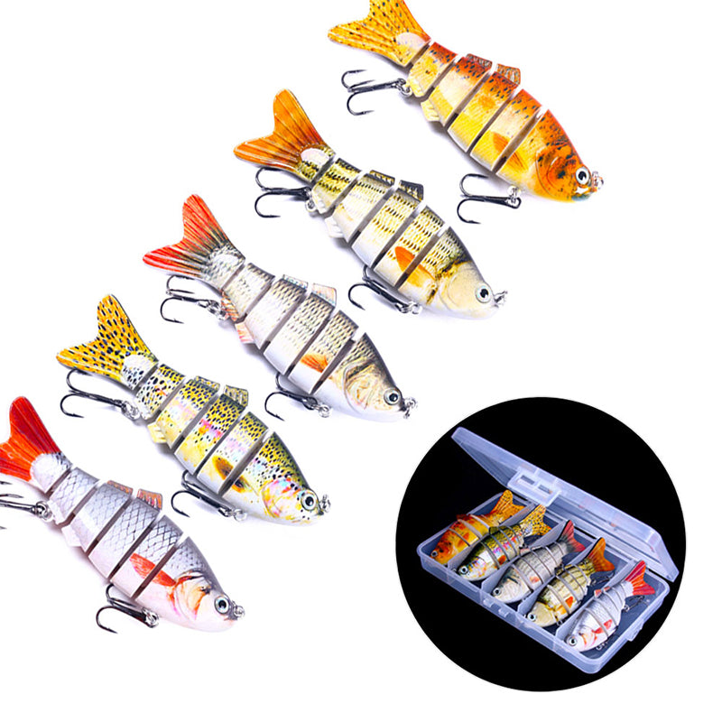 Multi Section Jointed Lures Tackle Box Sets Jointed Swimbaits